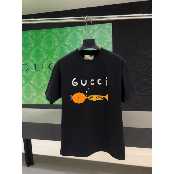 Gucci Early Spring Collection High-Weight Short-Sleeve